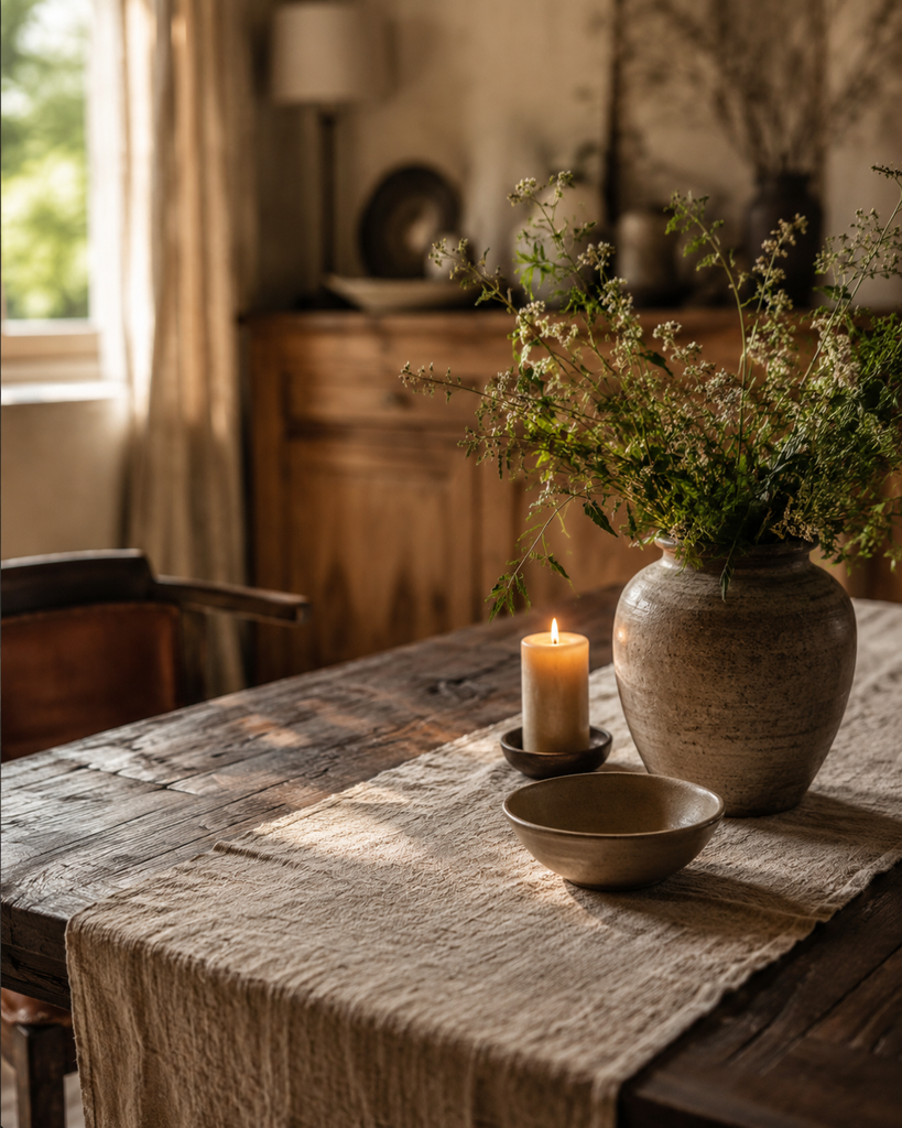 Interieur voor een rustige landelijke woning